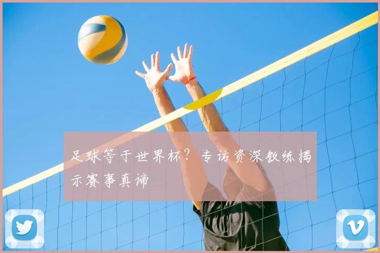足球等于世界杯?专访资深教练揭示赛事真谛