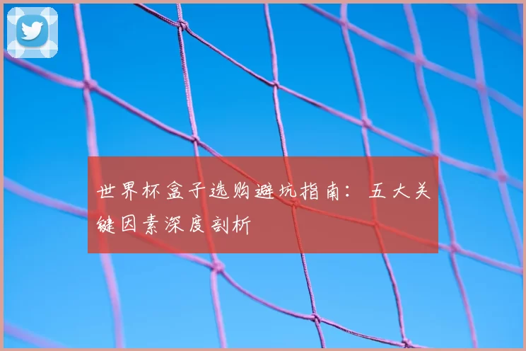 世界杯盒子选购避坑指南：五大关键因素深度剖析