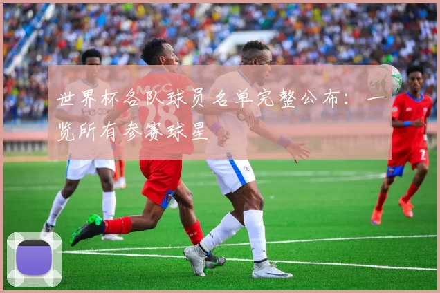 世界杯各队球员名单完整公布:一览所有参赛球星