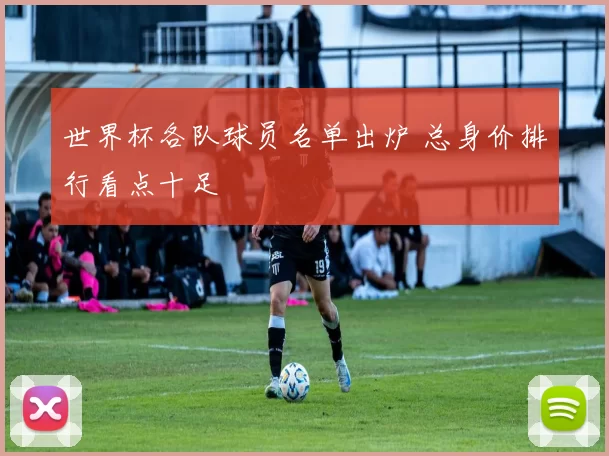 世界杯各队球员名单出炉 总身价排行看点十足