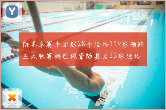 凯恩本赛季进球28个场均119球领跑五大联赛姆巴佩紧随其后23球场均115球