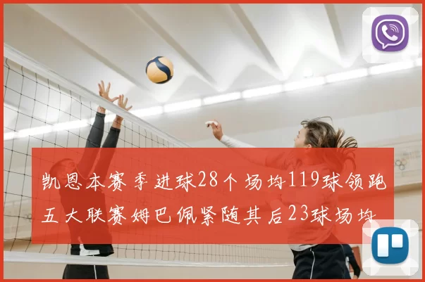 凯恩本赛季进球28个场均119球领跑五大联赛姆巴佩紧随其后23球场均115球
